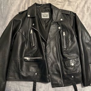 Levi leather jacket